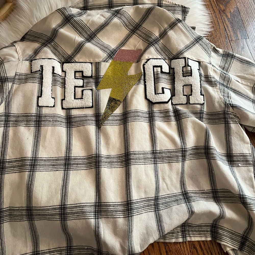 Judith March Bedazzled Teacher Shacket